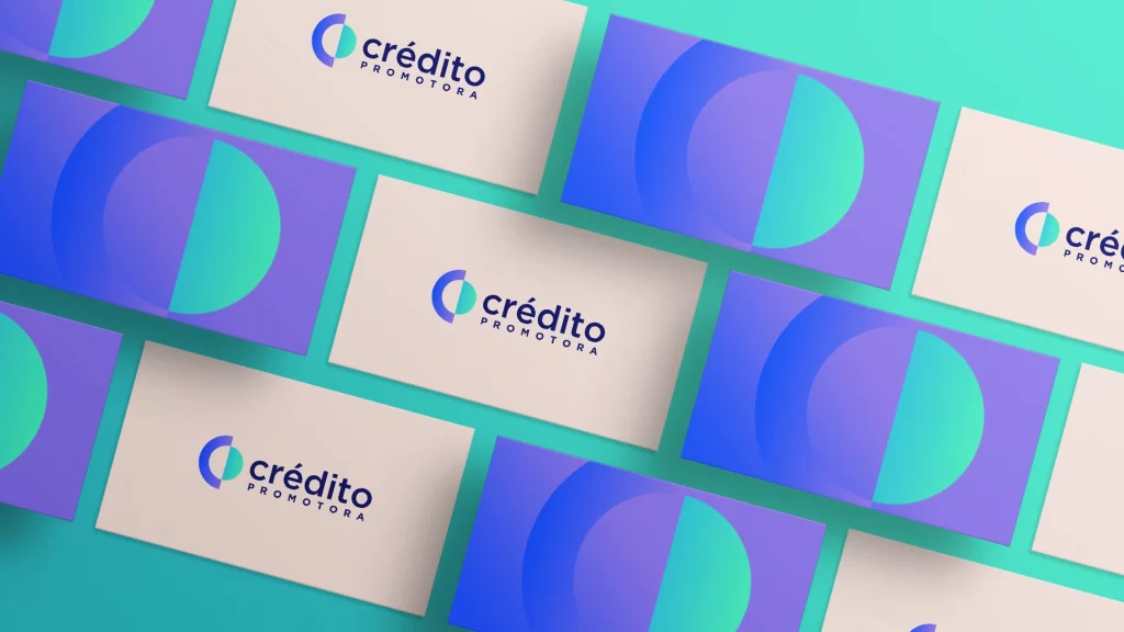Identidade visual para Crédito Promotora Projeto Crédito Promotora